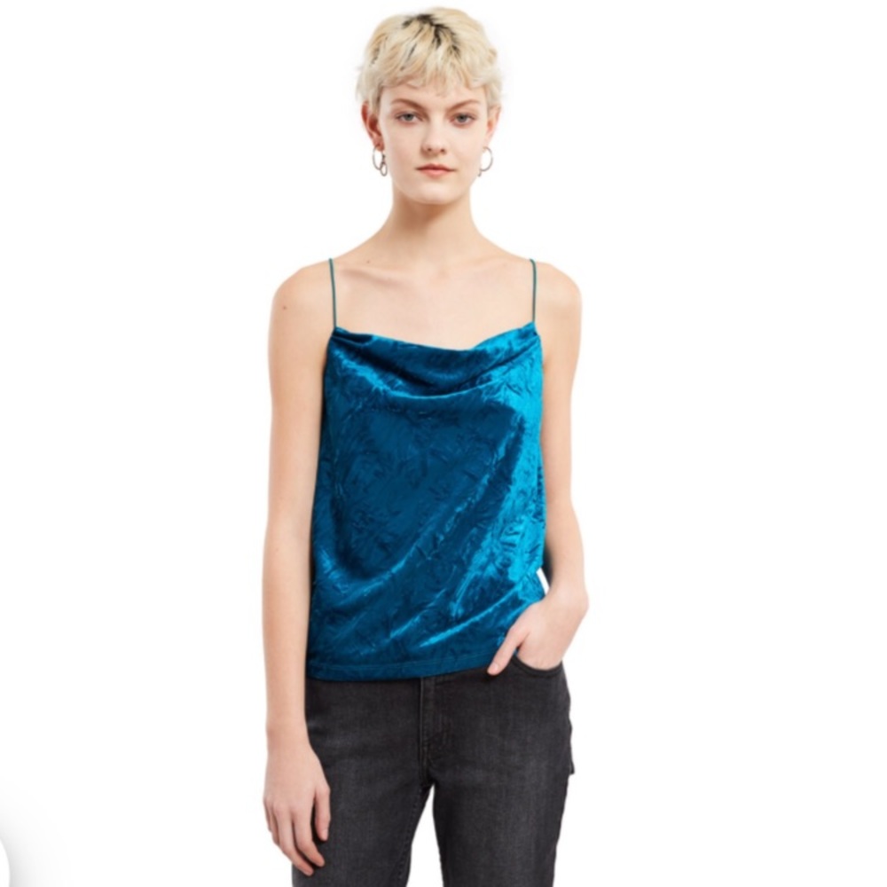 Opening Ceremony Crushed Velvet Cami